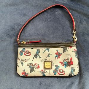 Avengers Superhero’s Half Marathon 2016 Large Slim wristlet dooney & bourke